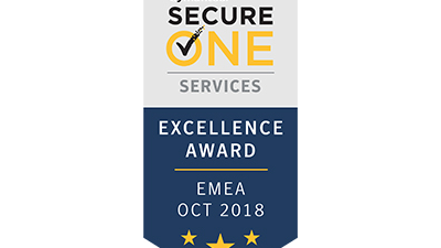 Symantec Secure One Services Excellence Award 2018