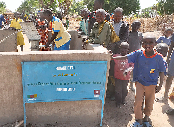 Brunnenprojekt Guiriou École, Bezirk Mayo-Danay, Extrême-Nord-Kamerun